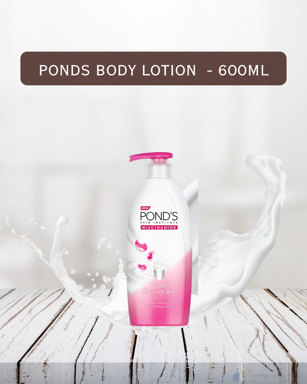 Soft Glowing Skin Body Lotion-600ml | Pond’s