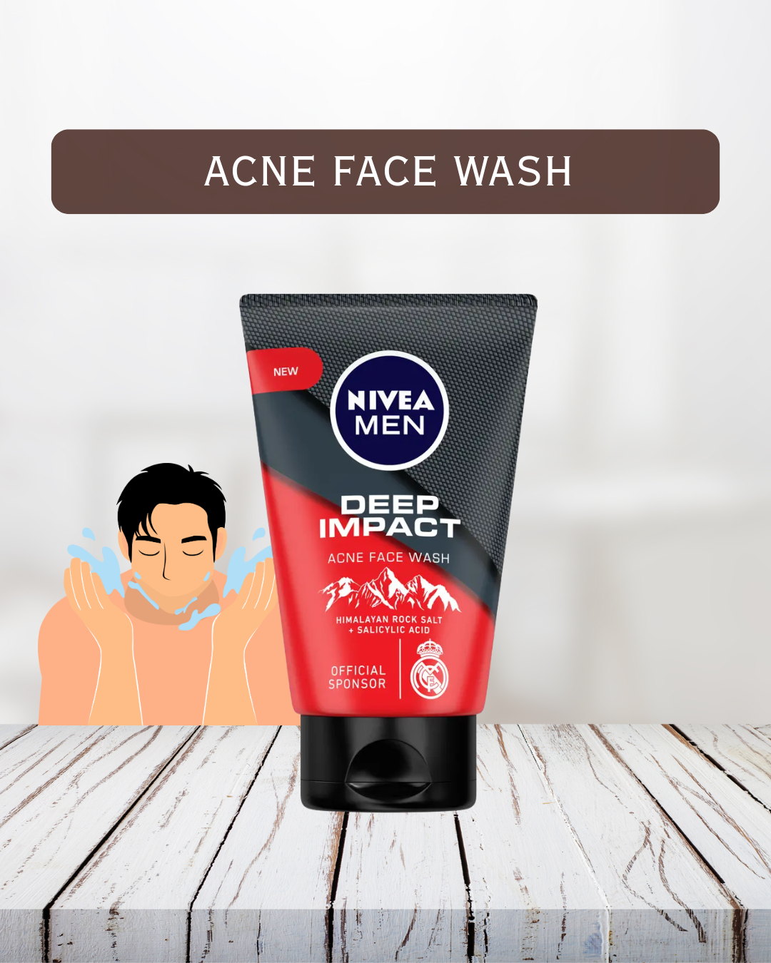 Acne face wash | Nivea Men
