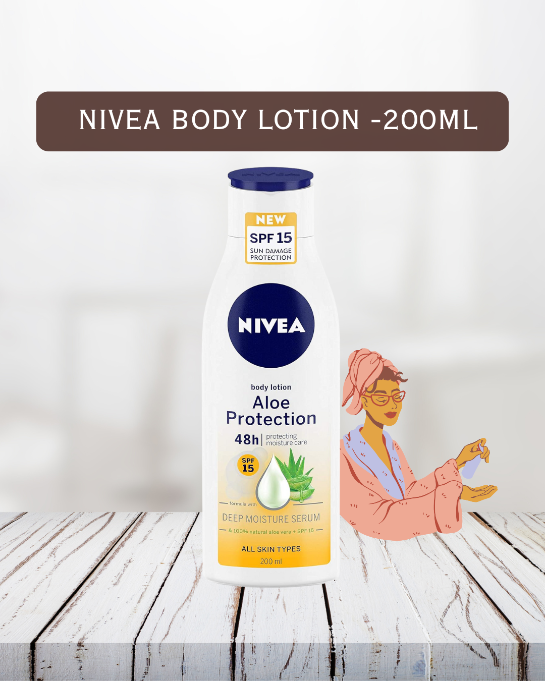 Aloe Protection Body Lotion SPF 15 | NIVEA