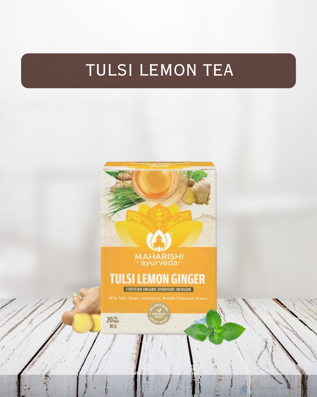 Maharishi Ayurveda Tulsi Lemon Tea