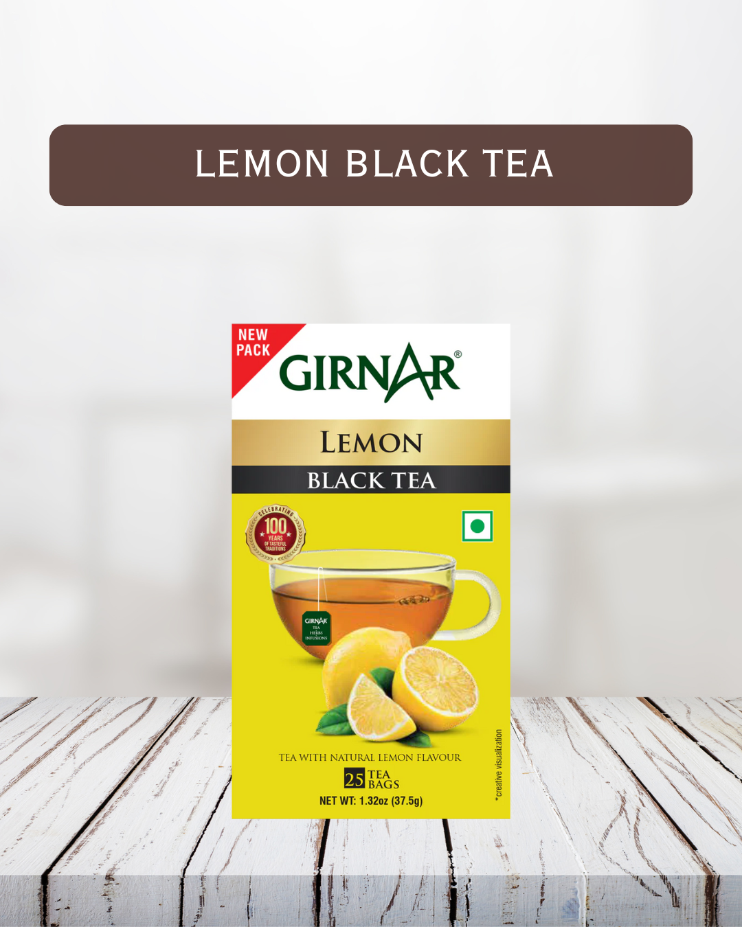 Girnar Lemon Black Tea