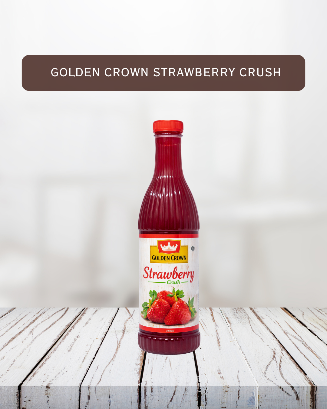 Golden Crown Strawberry Syrup