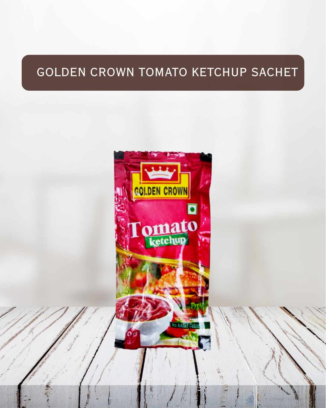 Golden Crown Tomato Ketchup Sachet