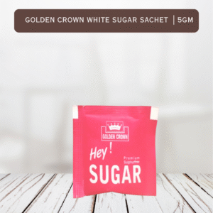 Golden Crown White Sugar Sachet (5g)